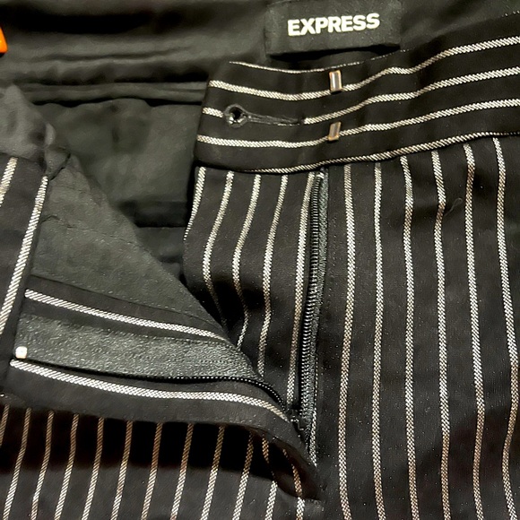 Express Pinstripe Dress Pants - Picture 2 of 6